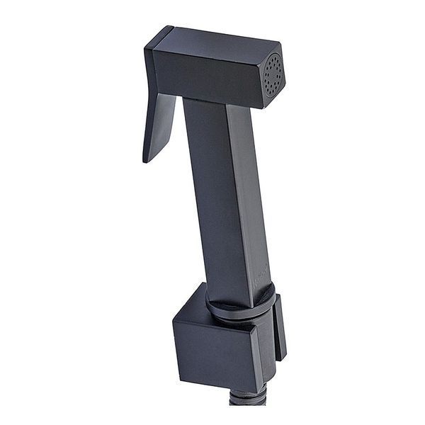 Змішувач для гігієнічного душу Haiba Kubus 002 (Inner) Black (HB3952) HB3952 фото