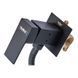 Змішувач для гігієнічного душу Haiba Kubus 002 (Inner) Black (HB3952) HB3952 фото 3