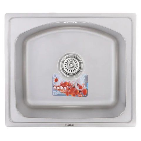 Мийка кухонна HAIBA 48x42 (decor) (HB0528) HB0528 фото