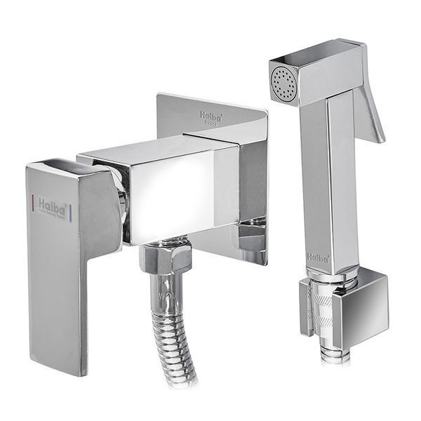 Змішувач для гігієнічного душу Haiba Kubus 002 (Inner) (HB3950) HB3950 фото
