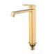 Змішувач для умивальника Haiba GAUDI 001 (HIGH) BRUSHED GOLD (HB9597) HB9597 фото 1