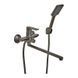 Змішувач для ванної Haiba Alex 006 Euro Graphite (HB3997) HB3997 фото 1