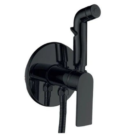 Змішувач для гігієнічного душу Haiba ALEX 002 (INNER) BLACK (HB9618) HB9618 фото