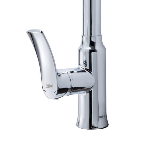 Змішувач для кухні Haiba Bolero 014 з висувною лійкою (HB9591) HB9591 фото