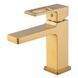 Змішувач для умивальника Haiba KANT 001 BRUSHED GOLD (HB9605) HB9605 фото 1