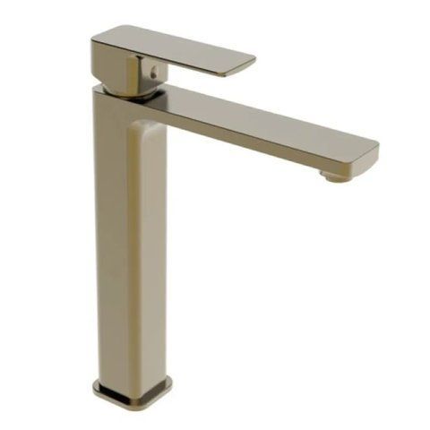 Змішувач для умивальника високий Haiba KUBUS 001 (HIGH) BRUSHED GOLD (HB9623) HB9623 фото
